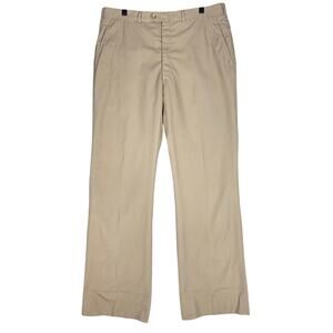 BURBERRYS MEN'S VINTAGE 90's KHAKI TROUSERS – MEN’S 34x32 (MEASURED)